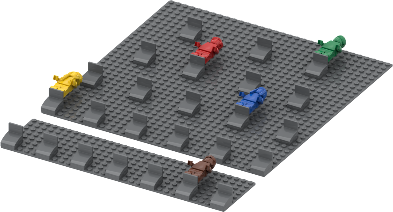 Minifigure Display Frame